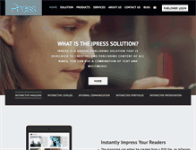 Tablet Screenshot of ipress.com